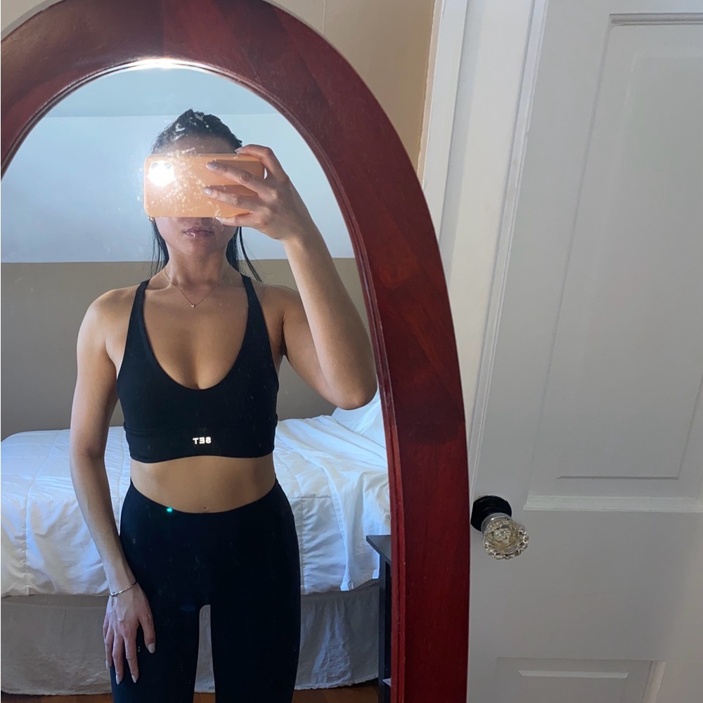 SET Active sports bra in black xs